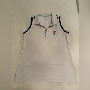 KIAWAH ISLAND Peter Millar Women’s Crown Sport Shirley Sleeveless Zip Polo